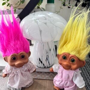 Vintage 91 TNT Troll Dolls Set